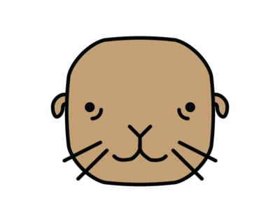 Cube Critters Preview_5 animal illustration flat icon icon icon artwork icon design sea lion vector art