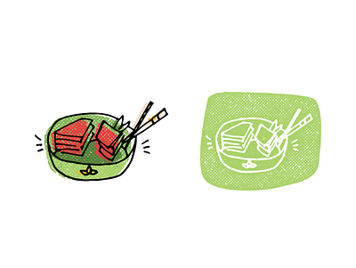 Kimchi branding design hand drawn icon icons illustration logo sketch vector