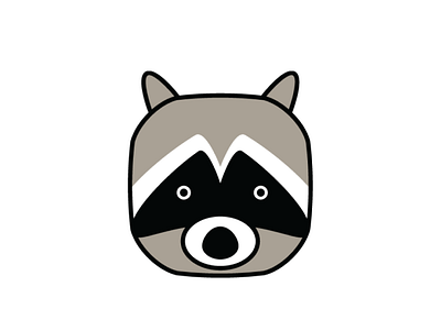 Raccoon Icon branding design hand drawn icon icons illustration logo sketch vector