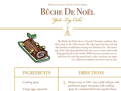 Buche De Noel Recipe