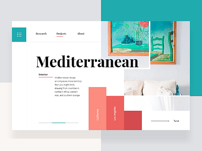 Mediterranean Interior Design design flat interior mediterranean minimalism ui ux