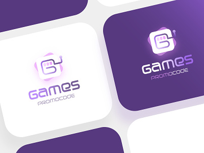 Games Promocode Logo casino games logo logodesign promocode slots