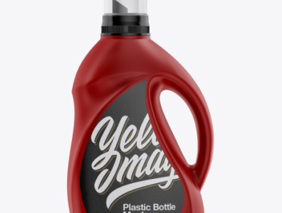 Download Psd Mockup Matte Plastic 2L Bottle Mockup HQ design graphic design illustration vector