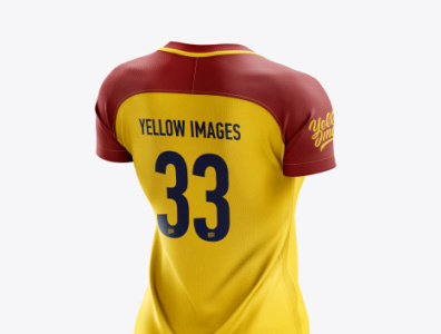 Download Women's Soccer Kit mockup (Back Half Side View) branding design graphic design illustration logo vector