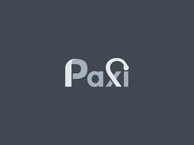 Paxi brand business logo corporate design flat logo identity logo minimalist real estate