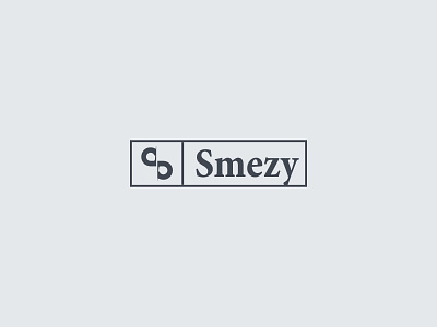 Smezy brand business logo corporate design fashion flat logo half full identity logo minimalist