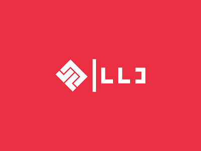 LLD brand corporate creative dribbble flat logo minimalist victory