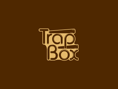 Trap Box brand corporate creative dribbble flat logo minimalist trap box