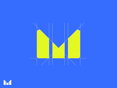 mocizze icon brand branding business logo corporate design flat logo letter logo minimal minimalist