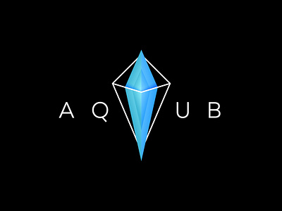 AQ-UB brand branding corporate design flat icon identity logo minimalist real estate