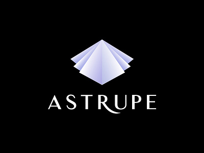 ASTRUPE brand branding business logo corporate design flat icon identity logo luxury logo minimalist