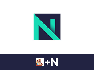 nature home brand business logo corporate design house icon identity illustration lettering logo minimalist realestate