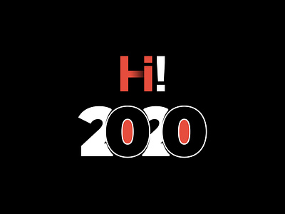 2020 2020 2020 trend brand hirart identity logo minimalist new year