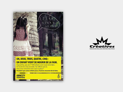 Amnesty International Constest - Poster amnesty brand design flyers indesign poster presentation