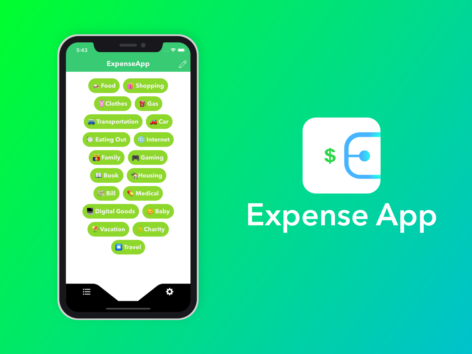 shared expense tracker app