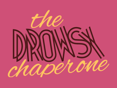 Drowsy Chaperone Logo logo