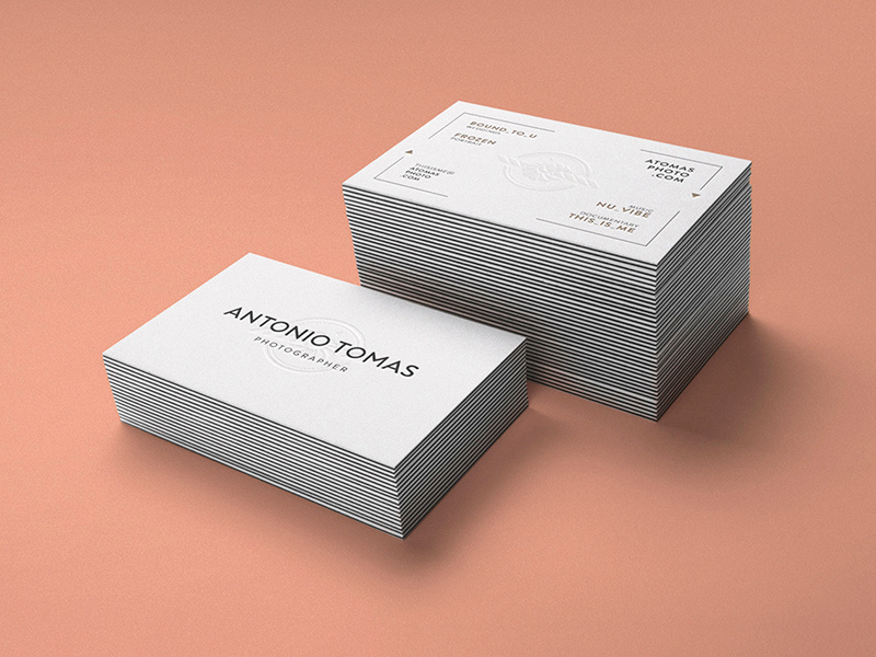 Antonio Tomas Photographer logo logo design web design cards business cards corporate identity identity branding