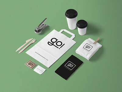 Go Catering branding corporate identity graphic design identity naming stationery ux web web design