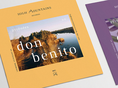 High Mountains Records (Logbook) art direction artwork cover design creative direction design graphic design music photography