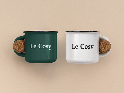 Le Cosy Bar art direction branding corporate identity graphic graphic design identity mug mug design restaurant branding restaurant identity