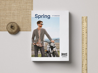 Basics Spring '17 Catalog Design catalog catalog design catalogue catalogue design editorial design fashion graphic design magazines