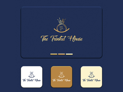 The Trinket House Logo Design branding branding design design graphic design illustration logo logo design logo inspiration motion graphics