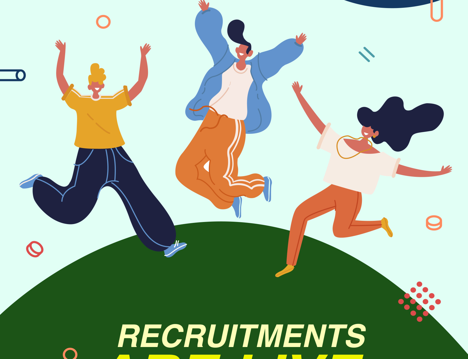 Recruitment Poster by Salman Kaim Khani on Dribbble