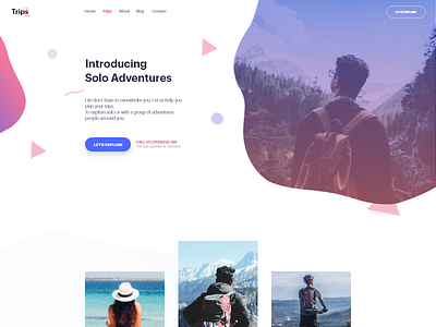 Trips branding clean concept creative design flat graphic design logo minimal ui ux web