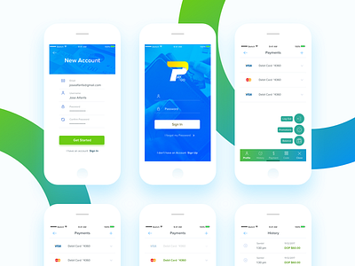 Pay and Go App Design