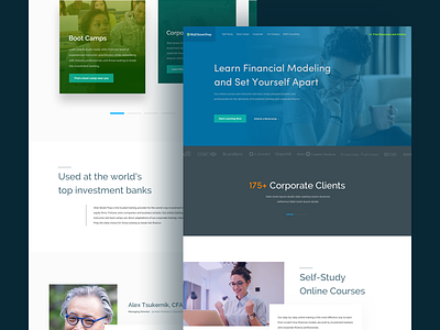 Financial course Web Redesign