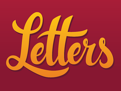 Digitizing Hand Lettering Demo aiga colors design digitized handskills illustration lettering typography vector