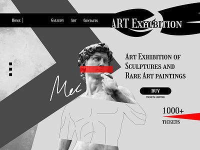 Art Exhibition 3d animation branding graphic design logo motion graphics ui