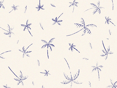 Palm tree pattern art design graphic design illustration pattern procreate