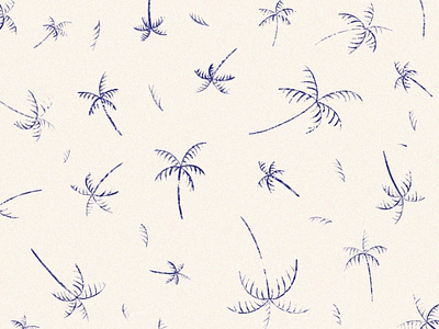 Palm tree pattern