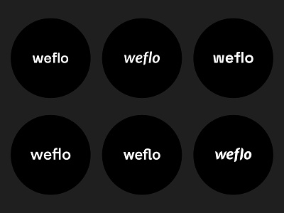 weflo – logo exploration