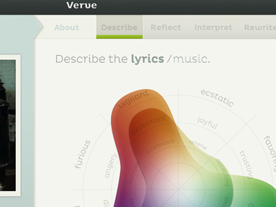 Verve - Activities app gradient ios music rainbow ui ux