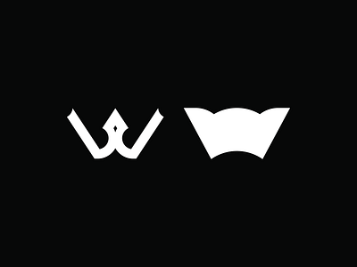1 Hour Practice - W bold branding dailylogochallenge geometric icon letter logo logos modern simple