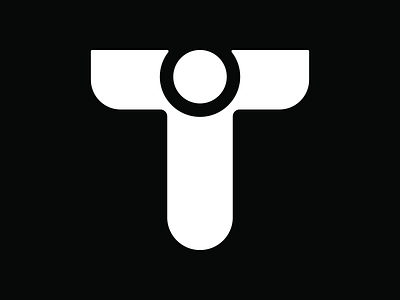 1 Hour Practice - T V3 alphabet alphabet logo bold circle logo dailylogochallenge geometric icon logo logos modern simple t logo