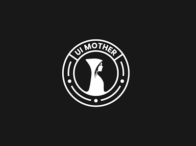 UIMother - LogoDesign badge logo bold branding cult design icon logo logos modern people logo person religious simple logo woman logo