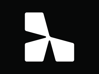 1 Hr Practice - L V2 abstract alphabet bold dailylogochallenge geometric icon letter logo logos modern simple vector