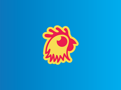 ChickenLogo for Streamer animal chicken logo design friendly fun icon logo modern streamer