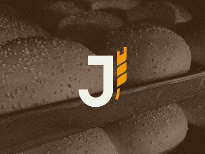 Joá Panifícios - Icon baker bakery family flour logo monogram wheat