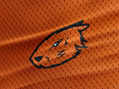 Consacrativs Mascot black capybara capybara logo football logo mascot orange soccer sports logo sports logos team logo