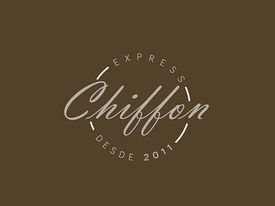 Chiffon Express brand logo cake chiffon classic logo coffee coffee logo express logo fancy logo icons logo