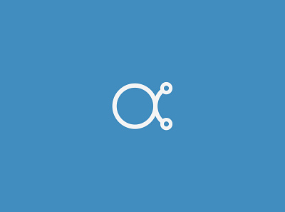 Agapi - Icon app blue brand logo screens social media technology