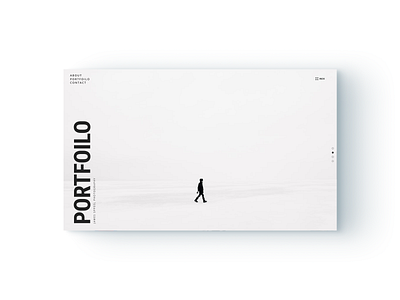 Full Screen Portfolio Design UI Kit