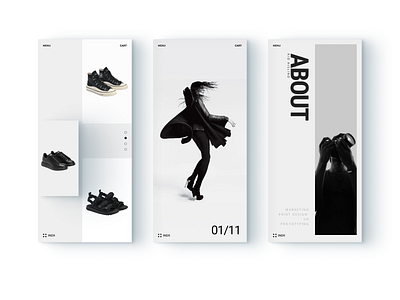 Minimal Mobile Template adobe black brand design digital ecommerce ecommerce design fashion figma minimal minimalism minimalist minimalistic sketch ui ux web webdesign website website design