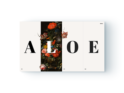 Aloe Boutique Store adobe brand design desktop digital figma flowers minimal minimalism minimalist minimalistic sketch ui ux web web design webdesign website website design xd