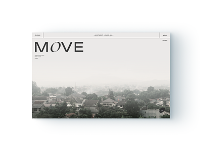 Move the Movers Concept brand branding design digital home page minimal ui ui ux ux web design website
