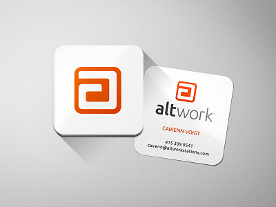 Altwork Station Logo branding design graphic design illustration illustrator logo